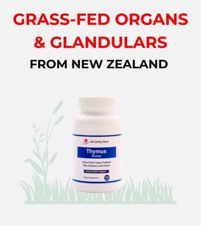 Grass Fed Organs & Glandulars From New Zealand