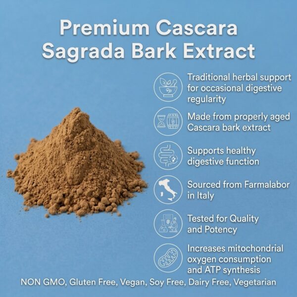 cascara sagrada powder usp grade benefits