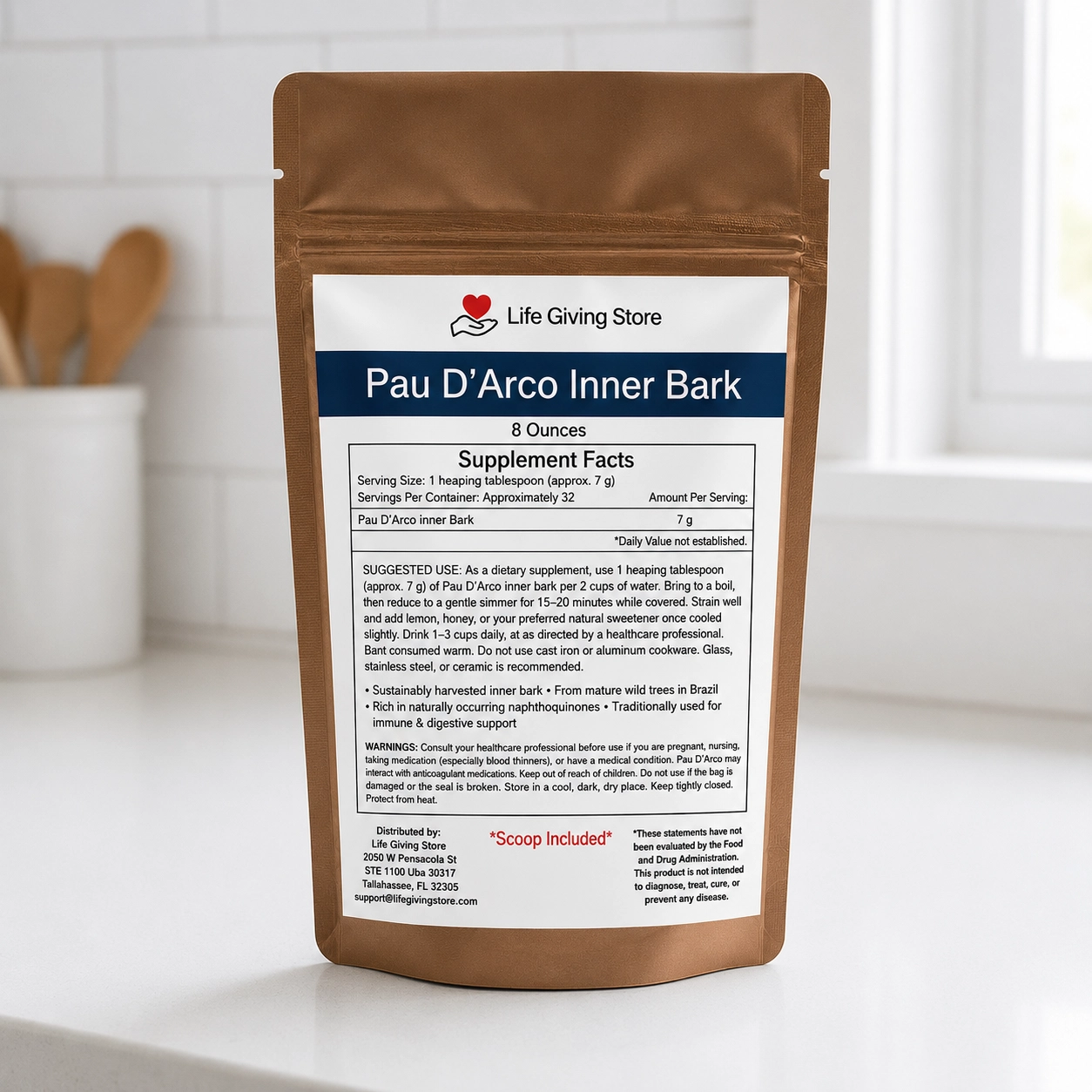 Pau D'Arco Inner Bark lifestyle