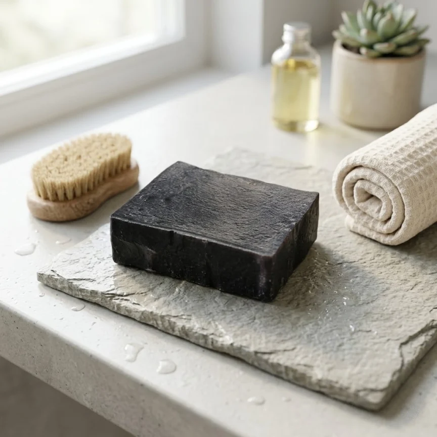 Handmade Charcoal Soap