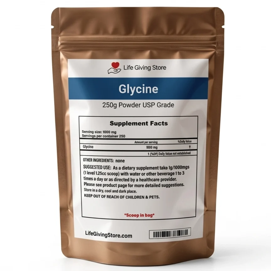 USP Grade Glycine Powder Pure Amino Acid Supplement