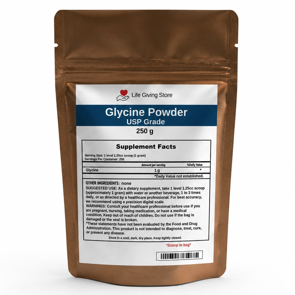 glycine powder USP Grade hero