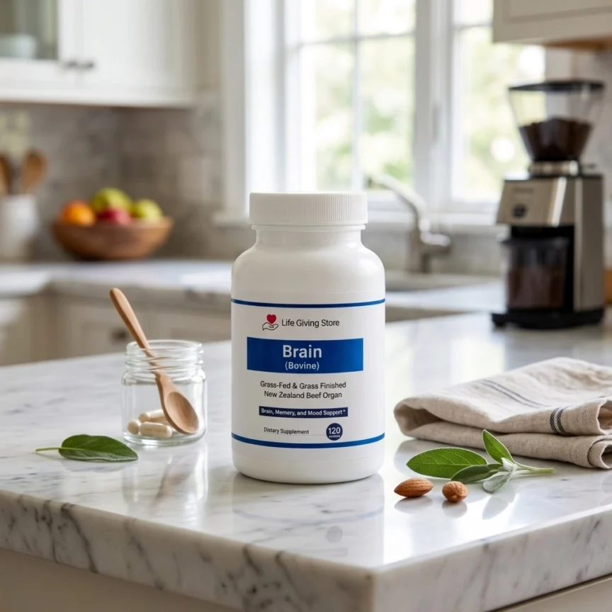 Grass Fed Beef Brain