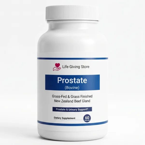 grass fed beef prostate capsules