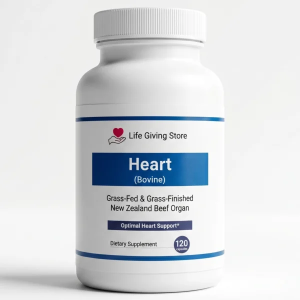 grass fed bovine heart capsules