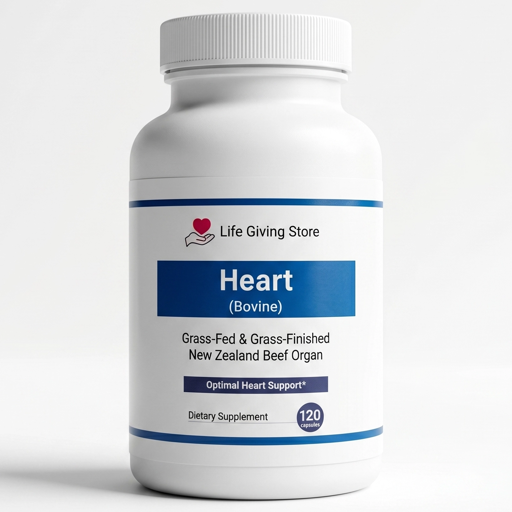 grass fed bovine heart capsules