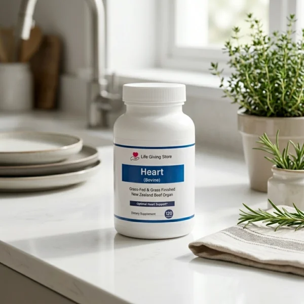 grass fed bovine heart capsules