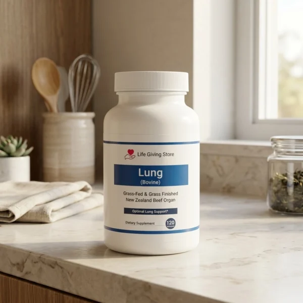 grass fed bovine lung capsules