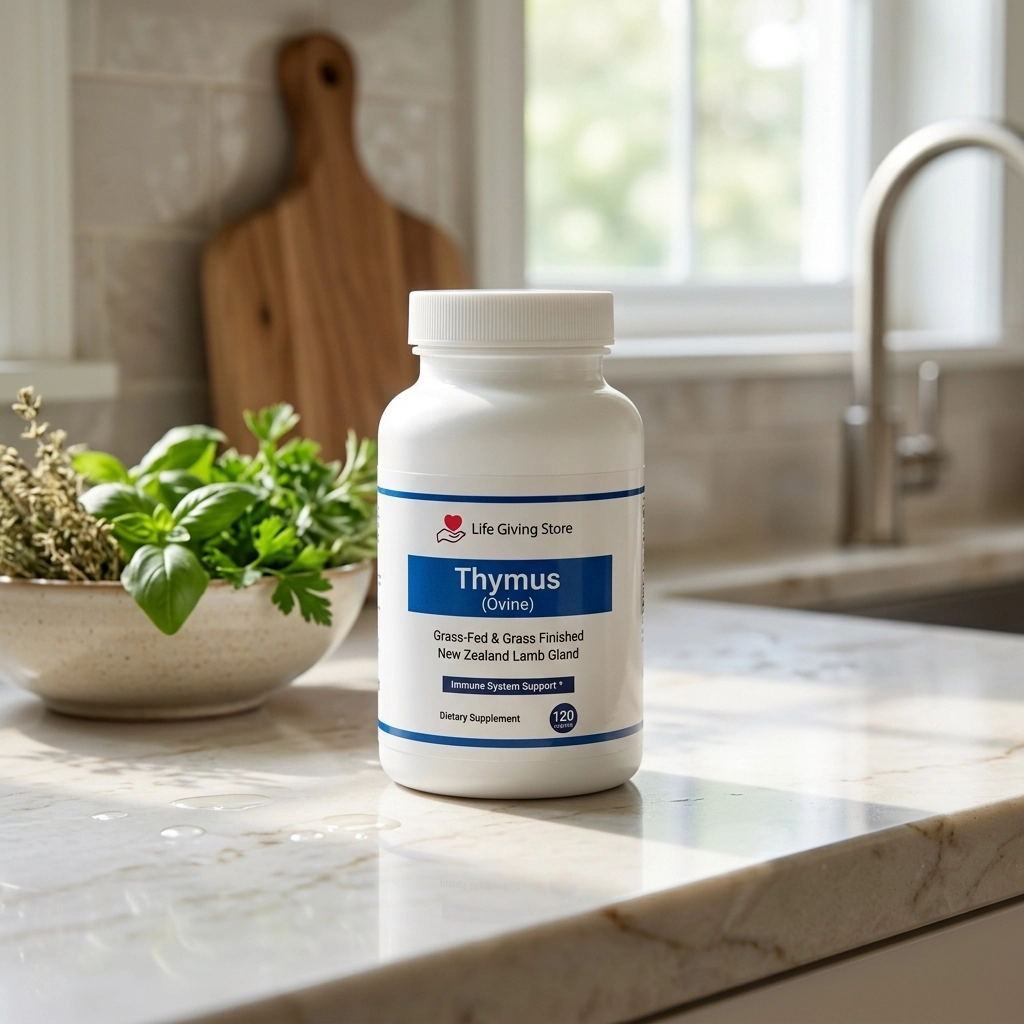 grass fed lamb thymus capsules