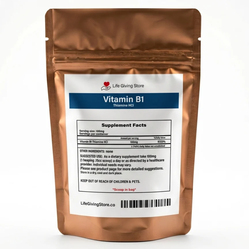 Vitamin B1 Powder Thiamine HCl USP Grade
