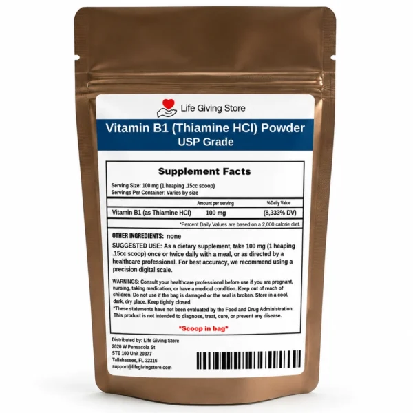 vitamin b1 thiamine usp grade powder