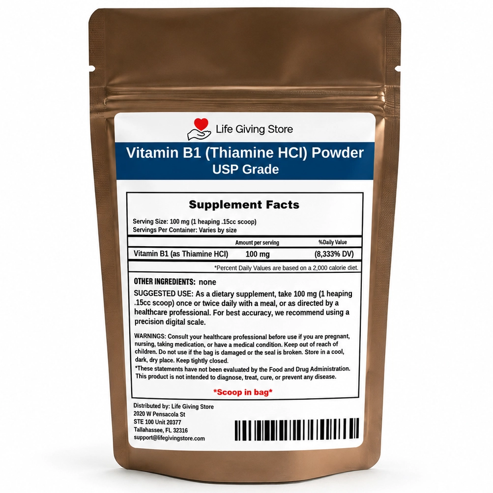 vitamin b1 thiamine usp grade powder