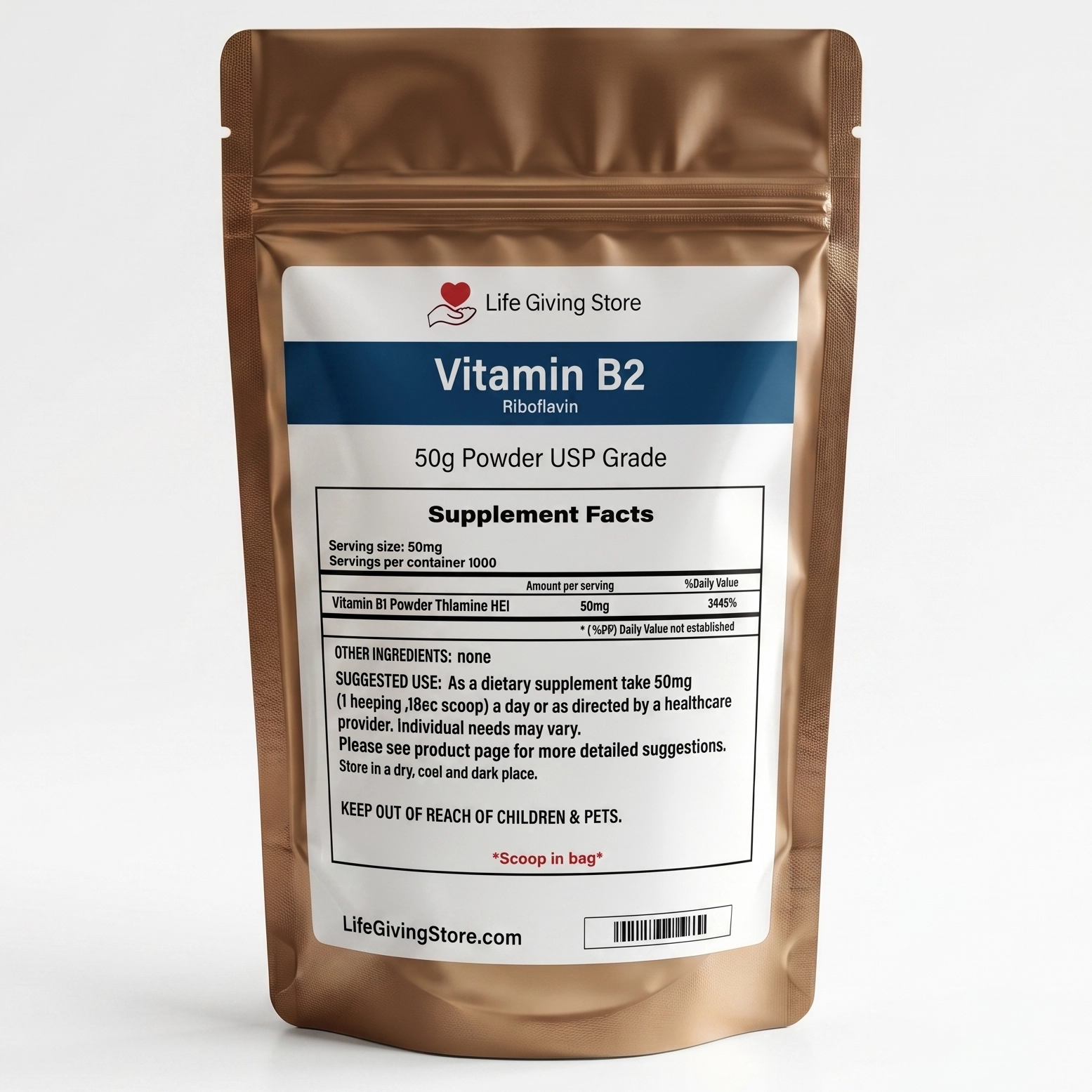vitamin b2 riboflavin powder usp grade