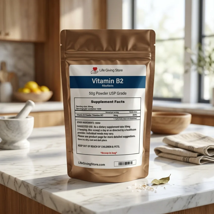 Vitamin B2 Riboflavin Powder  USP Grade