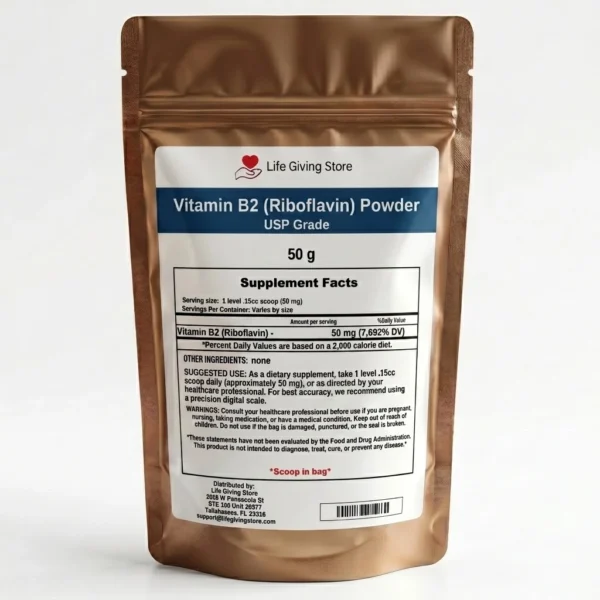 vitamin b2 riboflavin powder USP grade