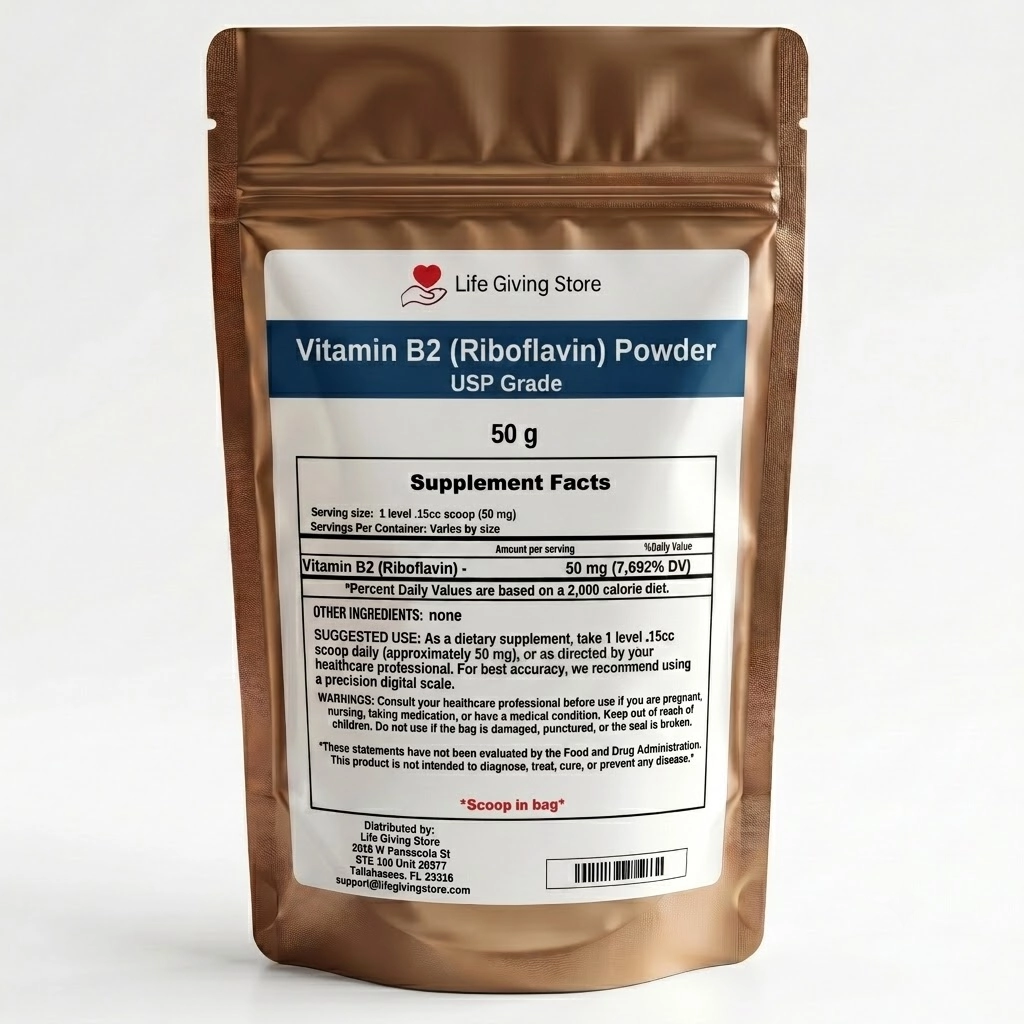 vitamin b2 riboflavin powder USP grade