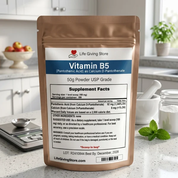 vitamin b5 panthothenic acid USP
