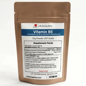 vitamin b5 panthothenic acid USP