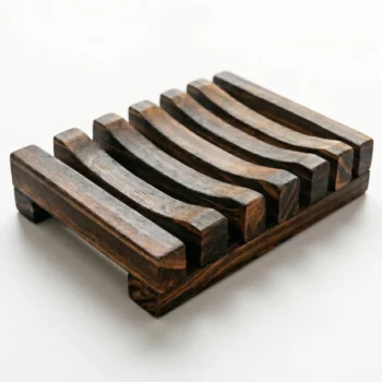 wooden soap holder