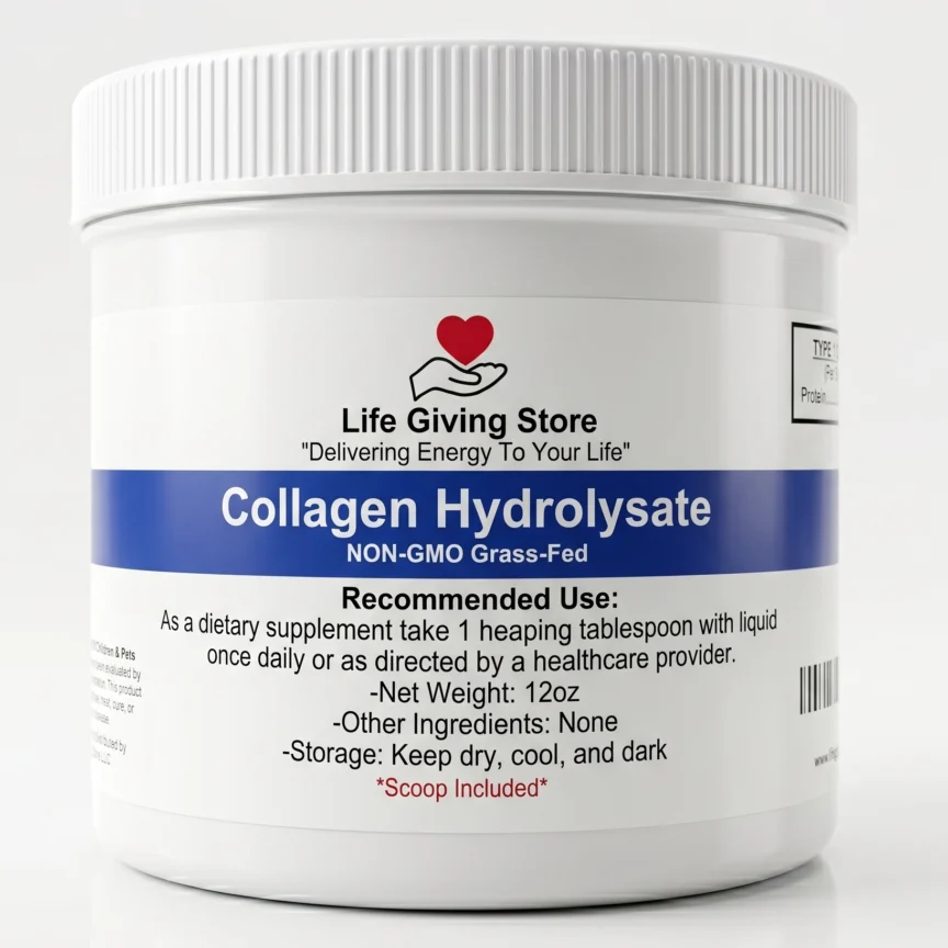 Collagen Hydrolysate Powder (Grass-Fed Beef)