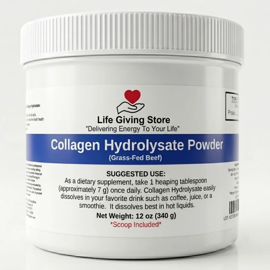 Collagen Hydrolysate Powder (Grass-Fed Beef)