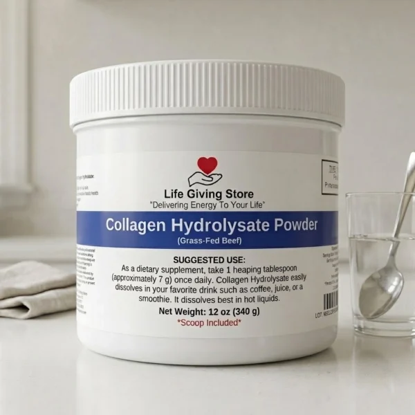 collagen hydrolysate powder lifestyle