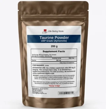 taurine USP grade ajinomoto powder hero