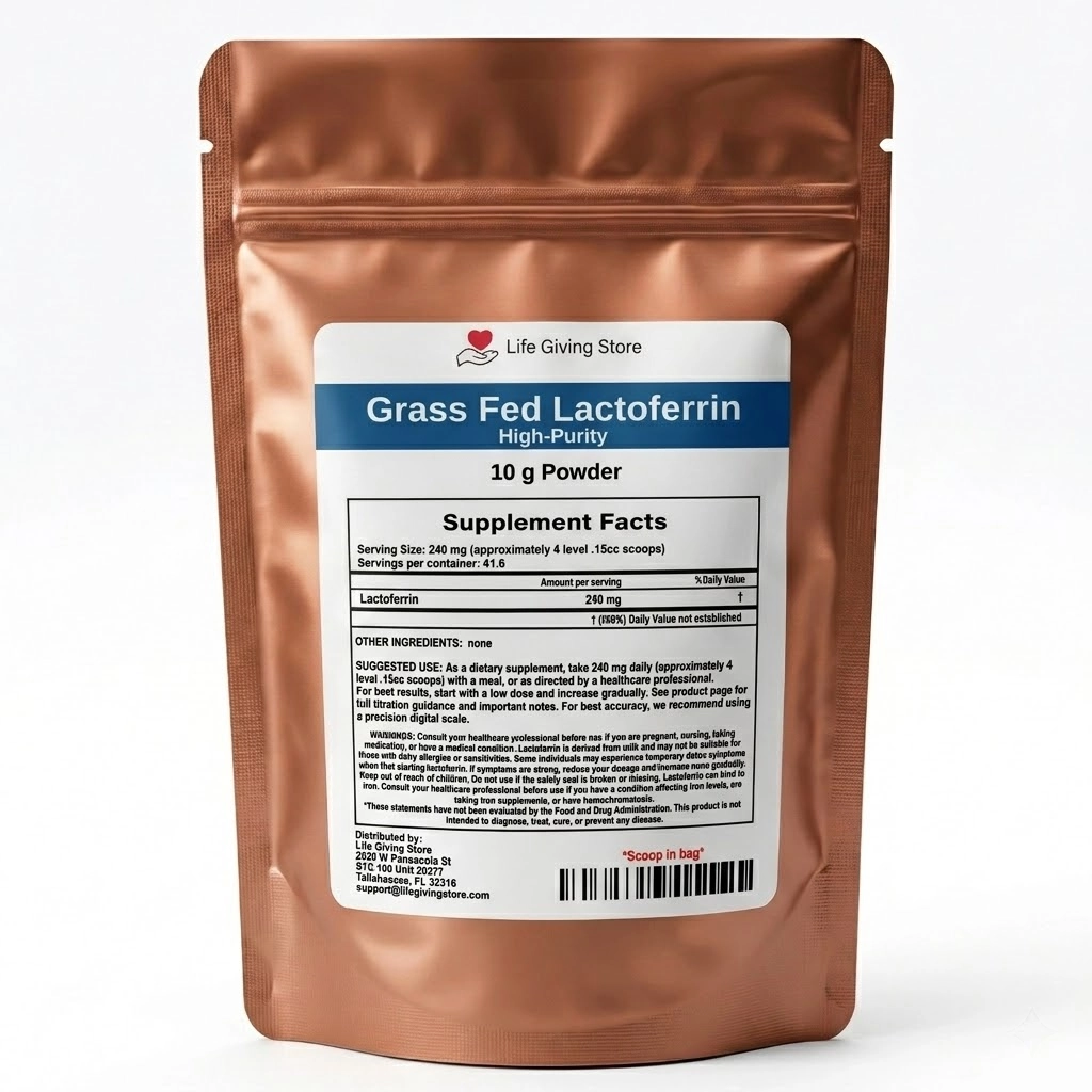 lactoferrin 10g powder supplement