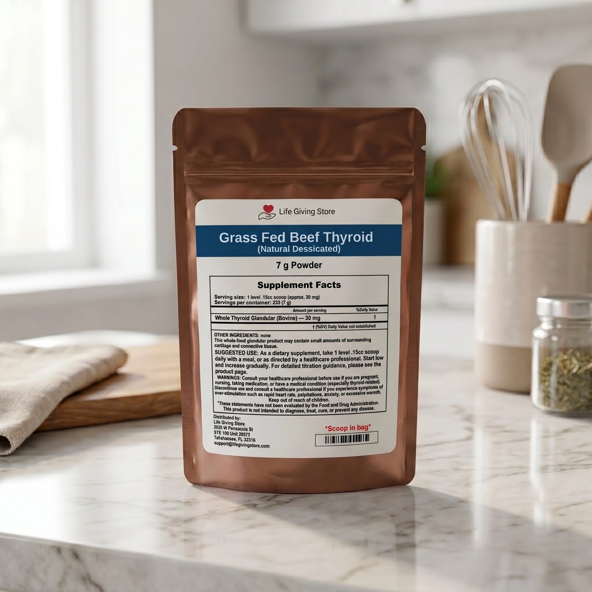 Updated natural dessicated thyroid ndt supplement powder Lifestyle
