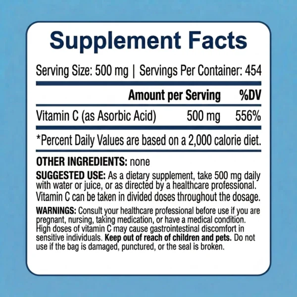 vitamin C quali by DSM 227g powder USP grade updated benefits