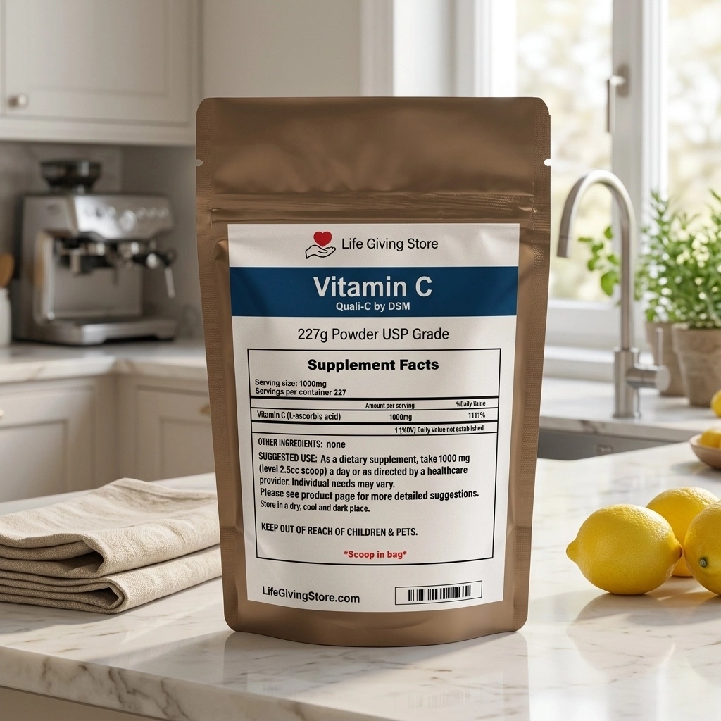 Vitamin C quali by DSM 227g powder USP grade