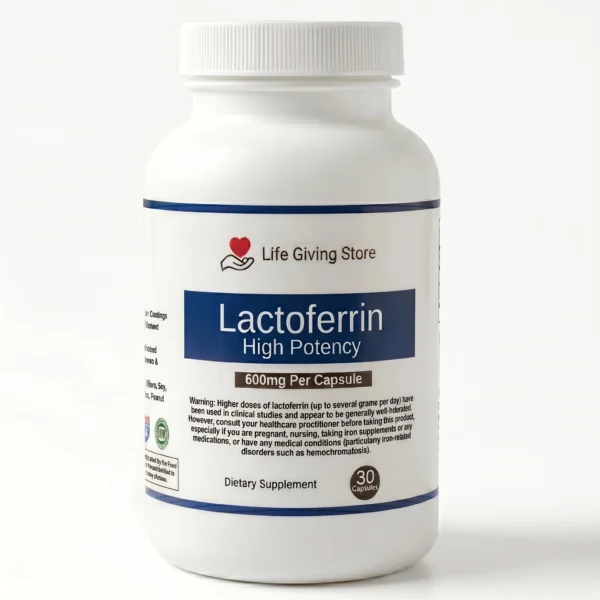 Lactoferrin Capsules High Potency