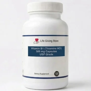 vitamin b1 capsules 500mg thiamine hcl usp grade