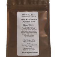Zinc Gluconate Powder USP Grade