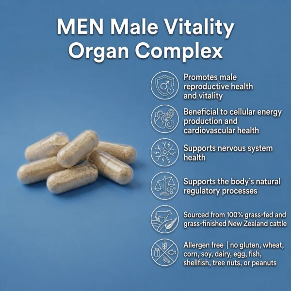 MEN male vitality organ complex capsules BENEFITS