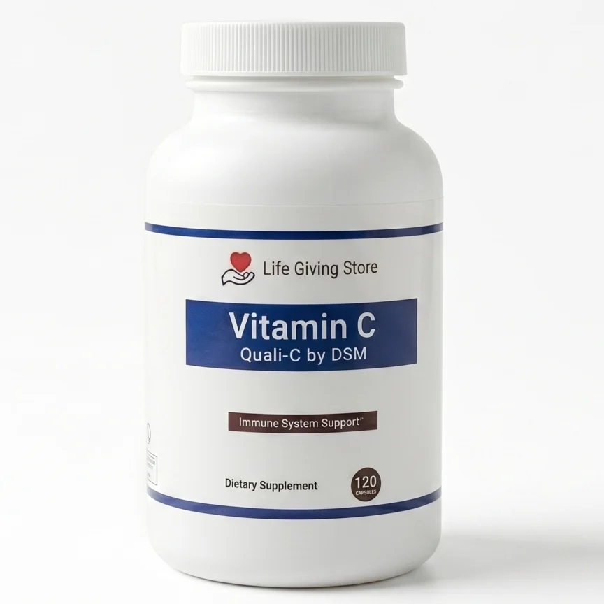 Vitamin C Capsules (Quali-C by DSM) USP Grade