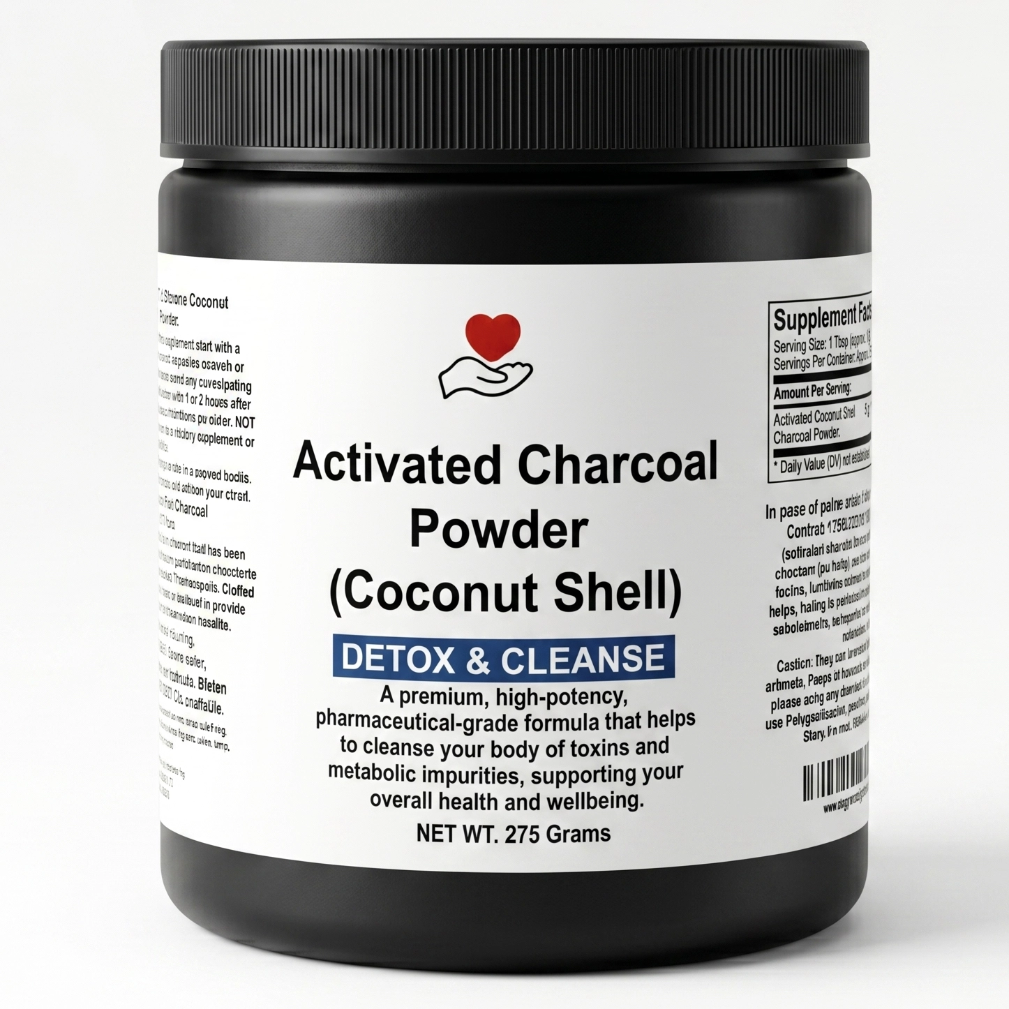 activated charcoal powder coconut shell