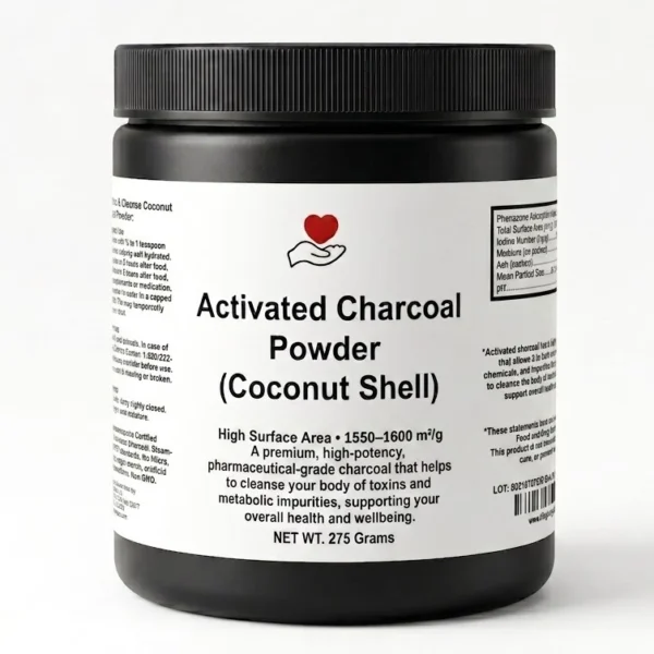activated charcoal powder coconut shell