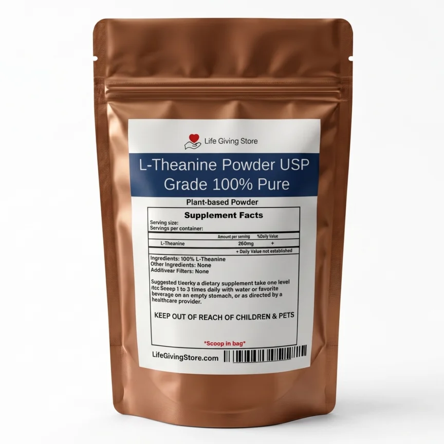 L-Theanine Powder USP Grade 100% Pure