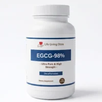 EGCG 98% Green Tea Extract Capsules – Decaffeinated | High Potency