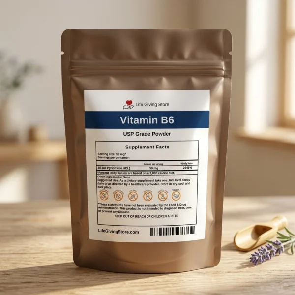 vitamin b6 powder pyrdoxine hcl