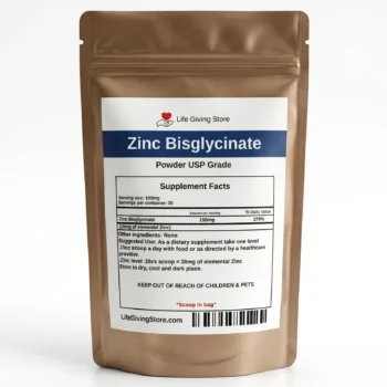 zinc bisglycinate powder USP grade