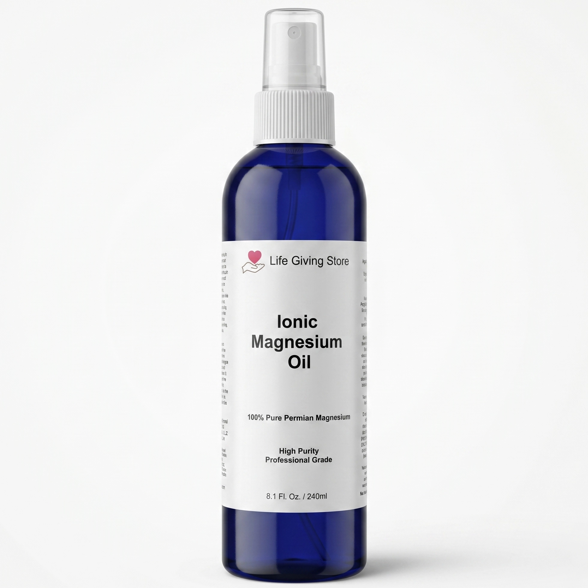 ionic potassium chloride oil spray