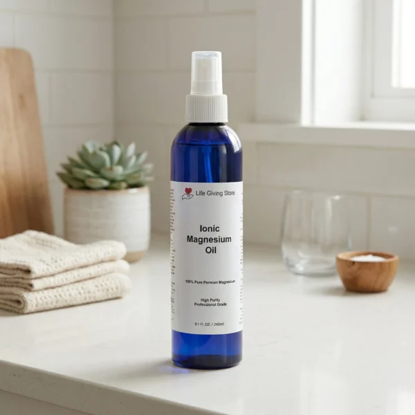 ionic potassium chloride oil spray