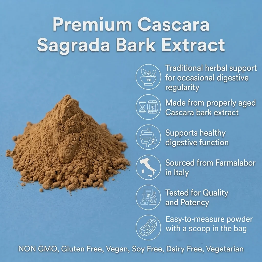 cascara sagrada powder usp grade benefits