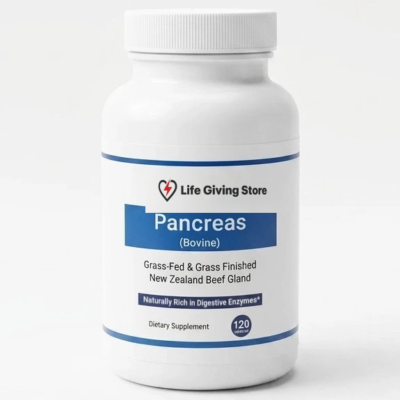 grass fed beef pancreas capsules