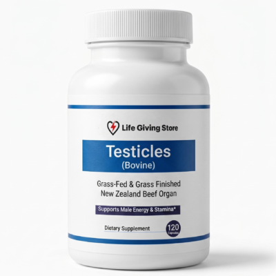 grass fed beef testicles capsules
