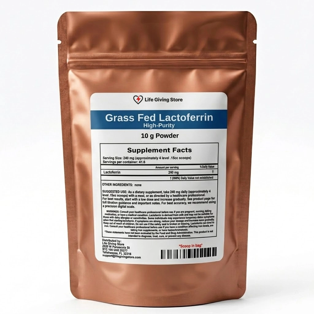 lactoferrin 10g powder supplement