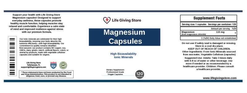 Magnesium Capsules