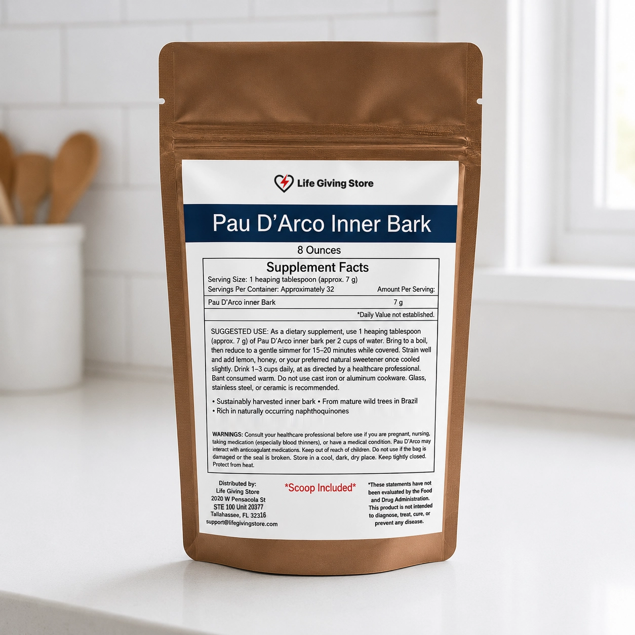 Pau D'Arco Inner Bark lifestyle